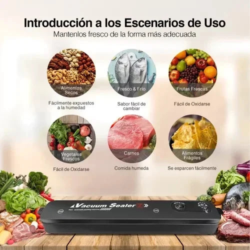 MÁQUINA SELLADORA AL VACÍO DE ALIMENTOS
