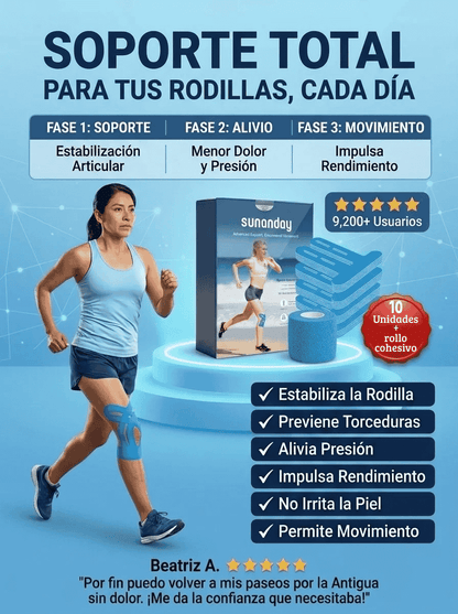 🩹KINESUPPORT™  CINTA DE KINESIOLOGÍA X 10 + ROLLO COHESIVO