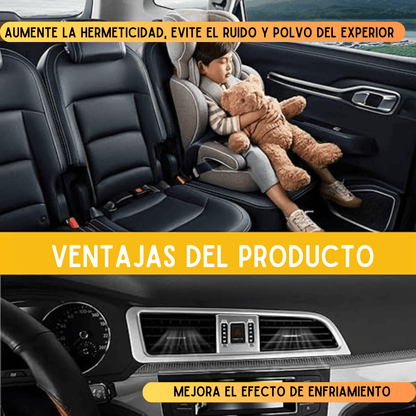 TIRA DE SELLADO INSONORIZADA PARA AUTOMÓVILES