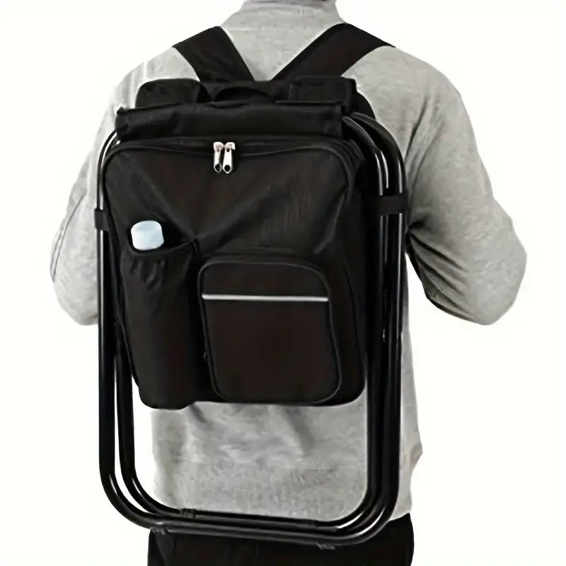 MOCHILA TÉRMICA 3 EN 1 CON TABURETE PLEGABLE